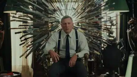 Novo trailer impulsiona antigo sucesso de “Knives Out” que levou o Oscar e que está está liberado de graça Entre Facas e Segredos