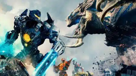 Guillermo del Toro te transforma em criança de novo com a batalha de robôs vs. monstros na Netflix Círculo de fogo