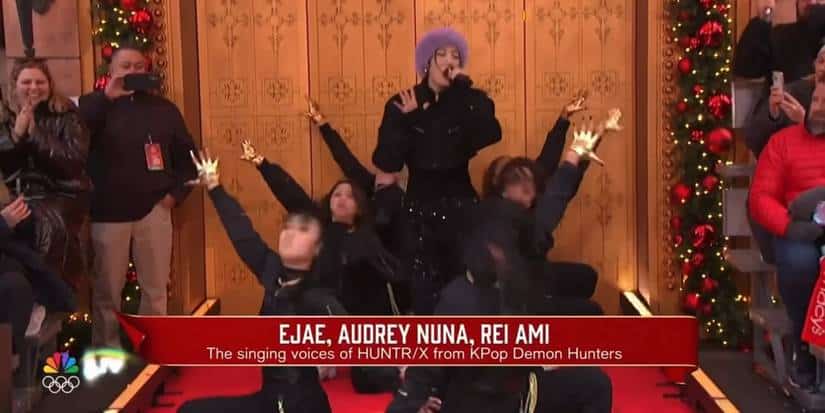 Performance de HUNTR/X no Desfile de Ação de Graças reacende desejo por live-action de KPop Demon Hunters - Imagem do artigo original