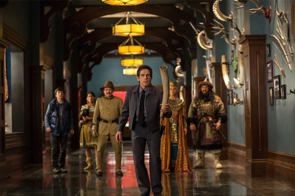 Ben Stiller encara nova confusão em “Uma Noite no Museu 3”, aventura familiar que mistura humor e história na Netflix