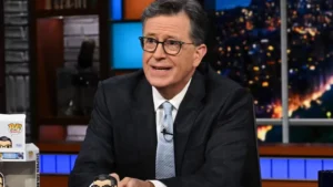 Imagem destacada - Stephen Colbert ironiza oferta de US$ 108 bi da Paramount pela Warner e questiona cancelamento de seu talk-show