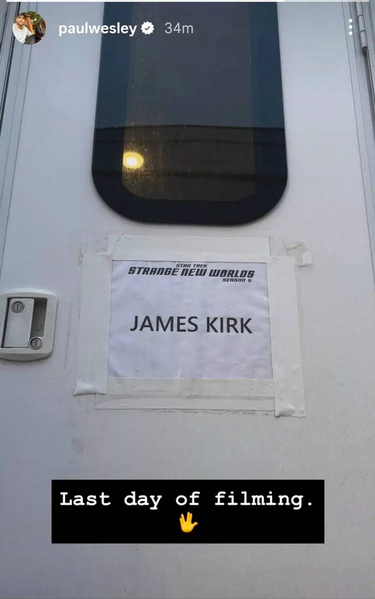 Adeus emocionante: elenco e equipe se despedem de Star Trek: Strange New Worlds após fim das filmagens - Imagem do artigo original