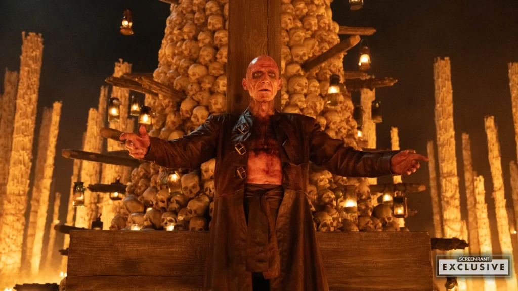 Primeira imagem de 28 Years Later: The Bone Temple revela Ralph Fiennes em ritual sombrio