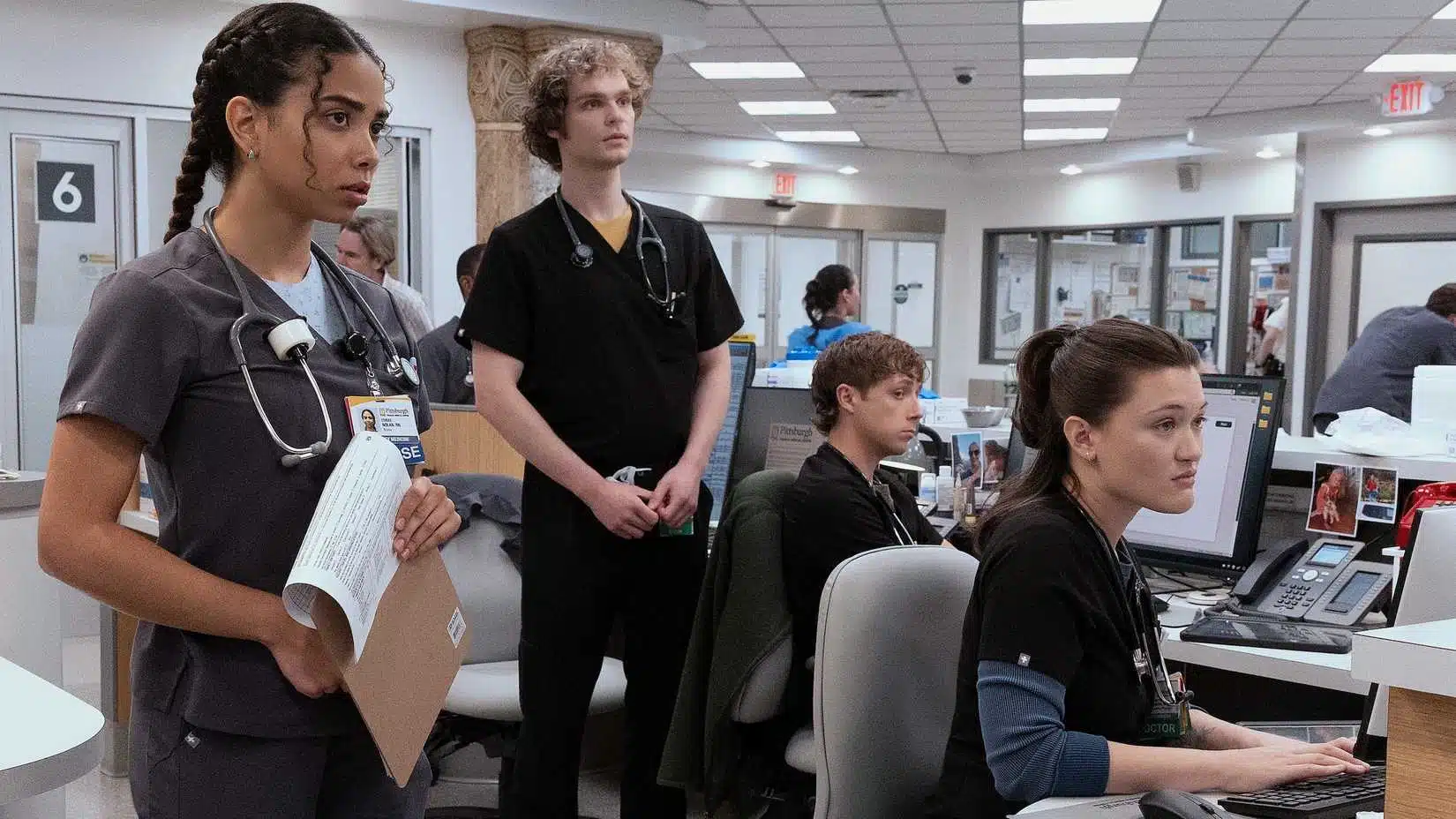 The Pitt volta com nova chefia e a mesma dose de adrenalina na 2ª temporada - Imagem do artigo original
