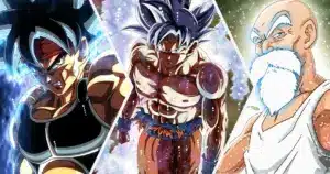 Imagem destacada - Dragon Ball Super leva a atuação de voz ao limite ao explorar o Ultra Instinct