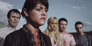 Imagem destacada - Dead Set: zumbis, reality show e atuações afiadas na minissérie de Charlie Brooker