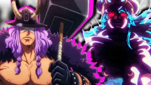 Imagem destacada - One Piece 1172 coloca Luffy e Loki frente a frente com Imu em batalha decisiva