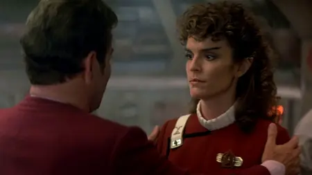 Imagem destacada - Cena perdida de Star Trek IV sobre o bebê de Spock ganha vida em performance de Robin Curtis