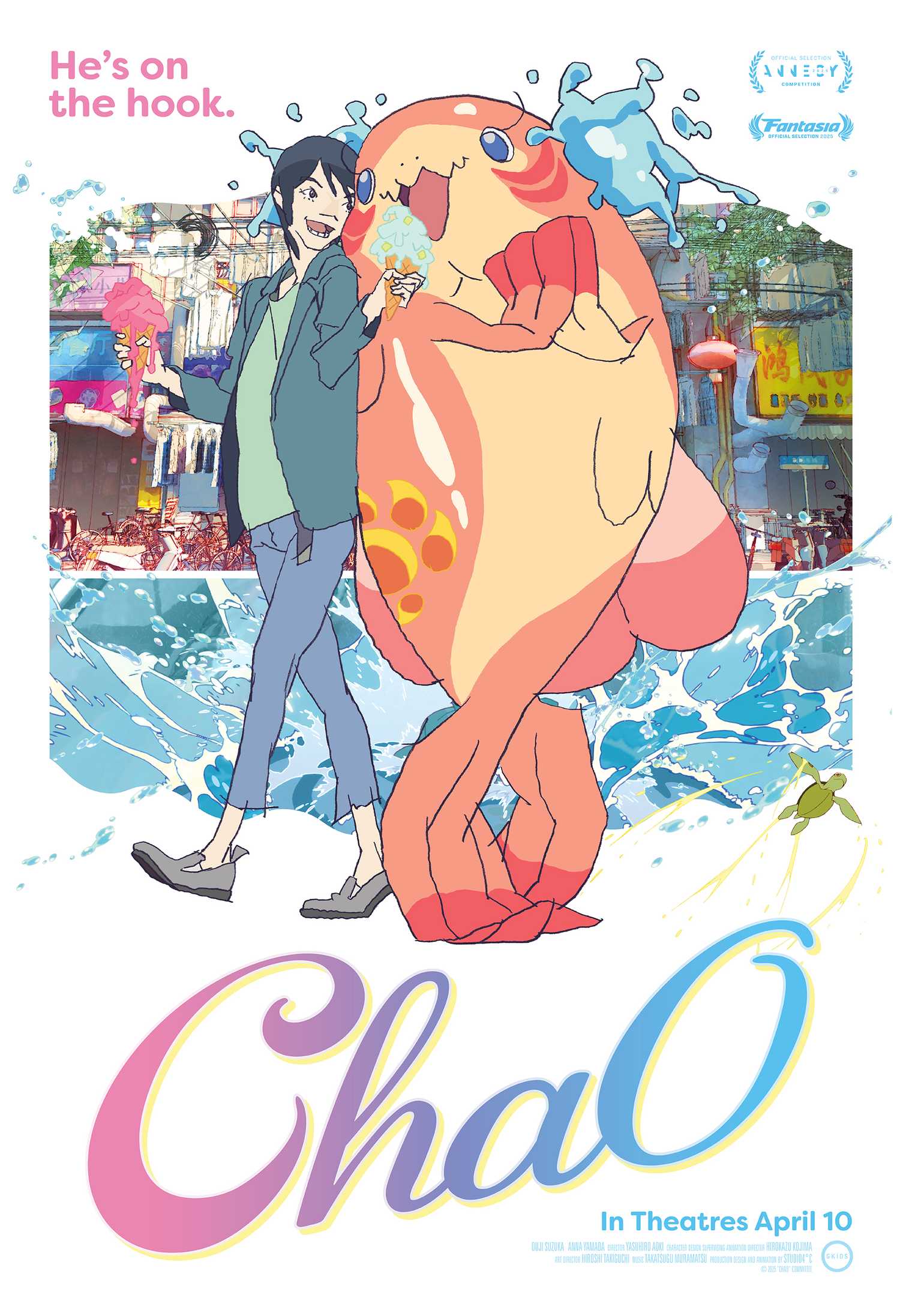 Romance anfíbio ChaO ganha trailer e data nos EUA; veja análise do novo anime da Studio 4°C - Imagem do artigo original