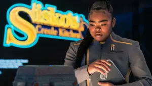 Imagem destacada - CRÍTICA | Star Trek: Starfleet Academy consagra SAM e sela aliança com quatro lendas da franquia