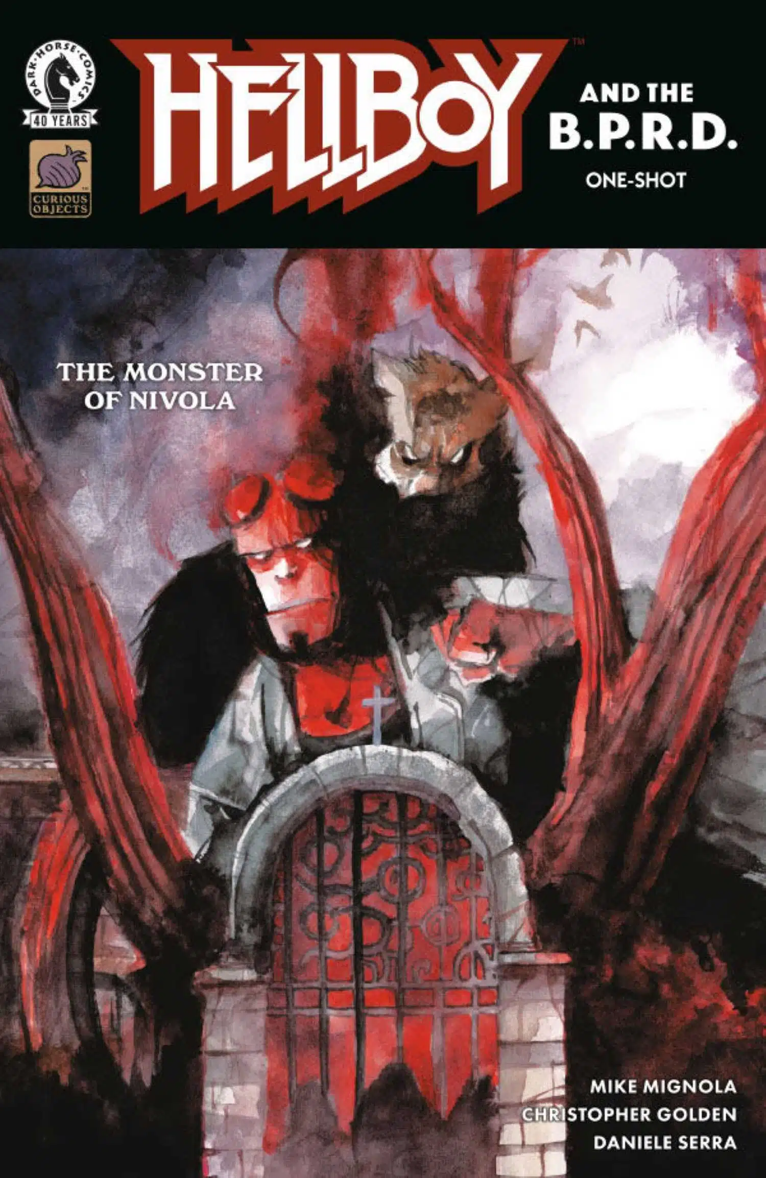 ESTREIA | Hellboy volta às bancas em 2026 com o one-shot O Monstro de Nivola e relançamento clássico - Imagem do artigo original