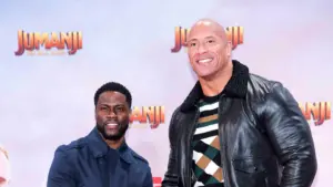 Elenco: Kevin Hart e The Rock roubam a cena nos bastidores de Jumanji 4 com provocações hilárias Imagem destacada - Elenco: Kevin Hart e The Rock roubam a cena nos bastidores de Jumanji 4 com provocações hilárias
