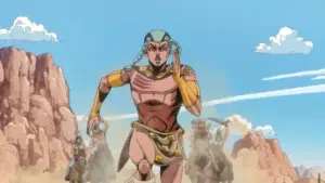 Imagem destacada - Crítica | JoJo’s Bizarre Adventure: Steel Ball Run – episódio 1 acelera a largada da corrida insana