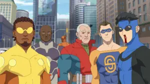 Imagem destacada - Lista | Os 6 Guardiões do Globo em Invincible – temporada 4 e o que seus poderes revelam