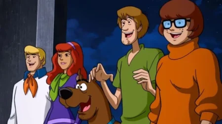 Versão jovem do grupo Scooby-Doo na série Origins da Netflix