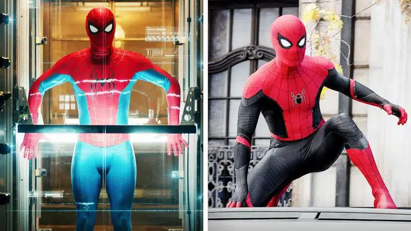 traje de Peter Parker em Um Novo Dia