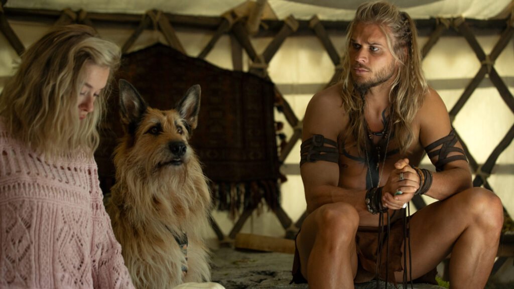 Comer Rezar Ladrar Netflix cena com cães e tutores durante treinamento nas montanhas