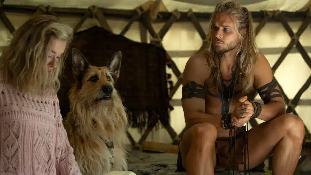 Comer Rezar Ladrar Netflix cena com cães e tutores durante treinamento nas montanhas