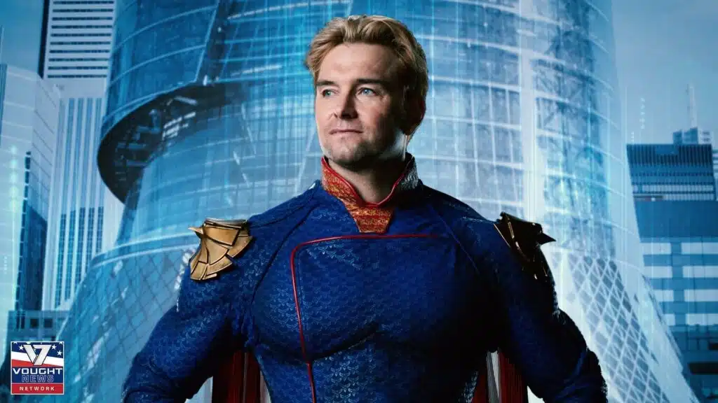 Homelander em cena intensa representando o poder do V-One em The Boys