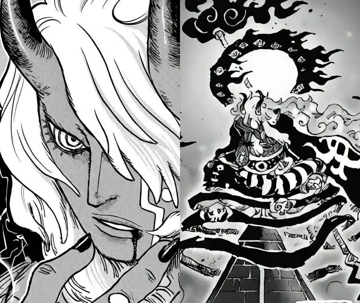 Imu em One Piece com aparência parcialmente revelada no capítulo 1179