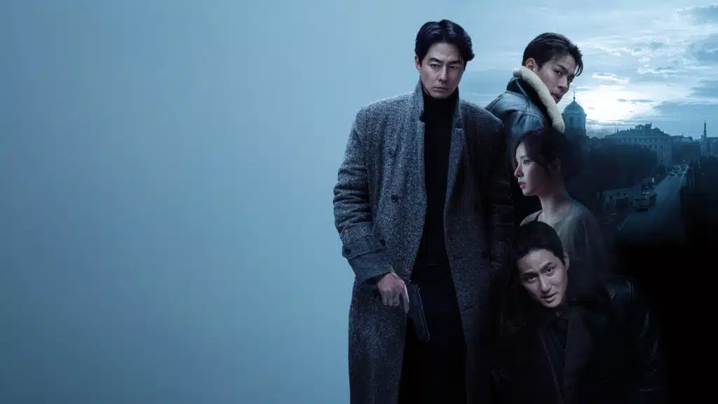 Inteligência Humana agentes frente a frente em momento de tensão no filme