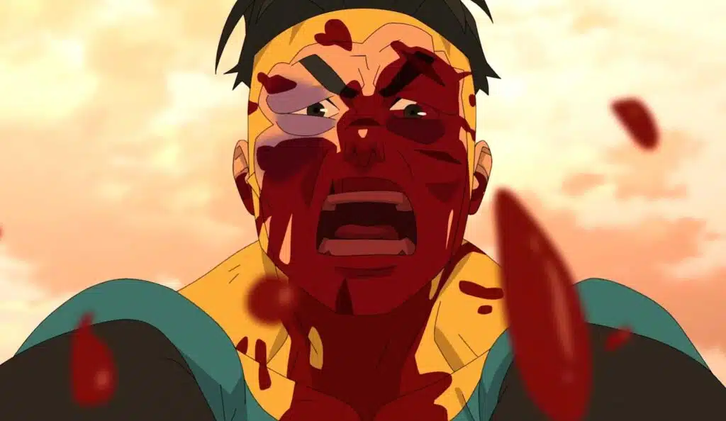 luta brutal de Mark Grayson no episódio 5 de Invencível temporada 4