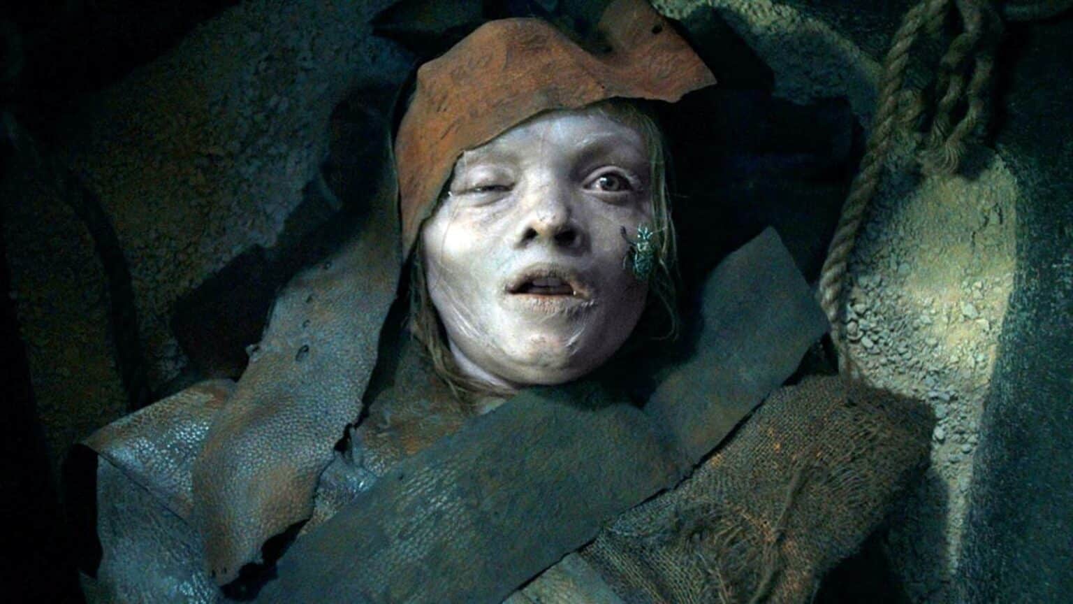 Maldição da Múmia filme de terror 2026 cena principal