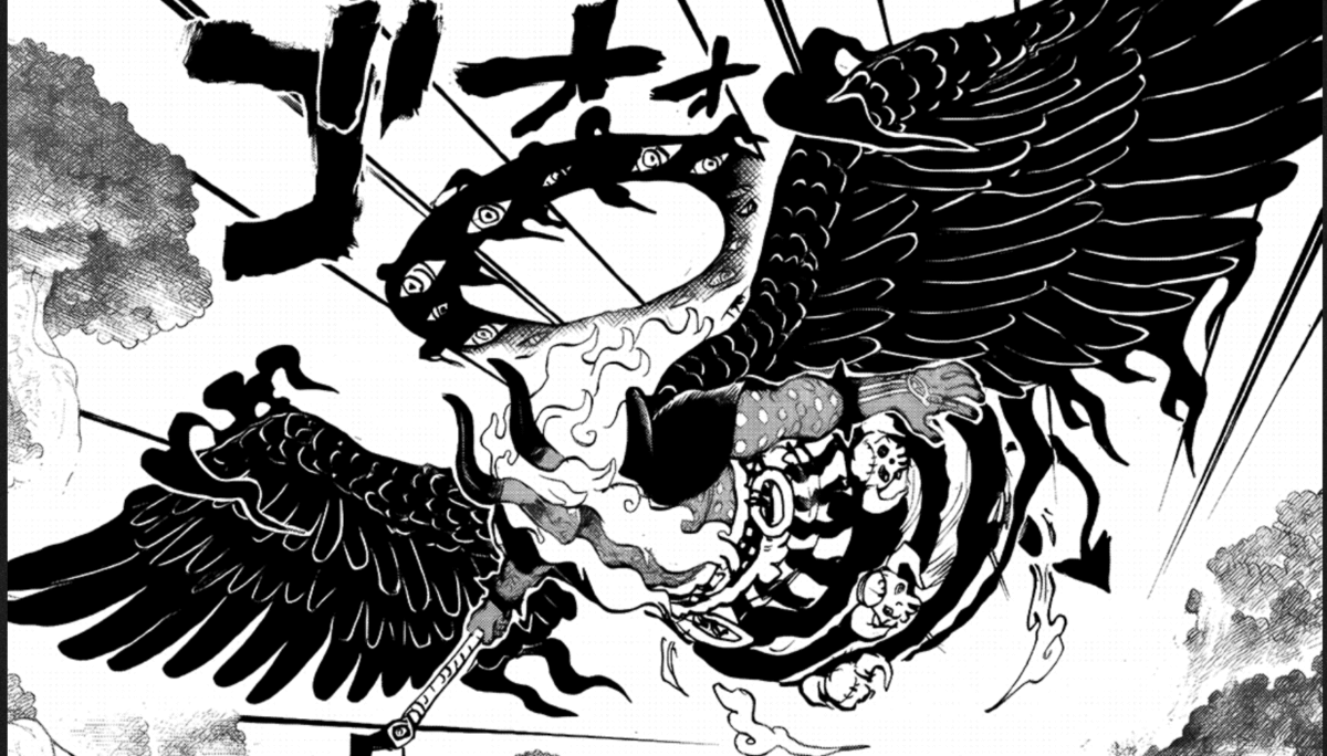 Imu em One Piece 1180 chegando em Elbaf