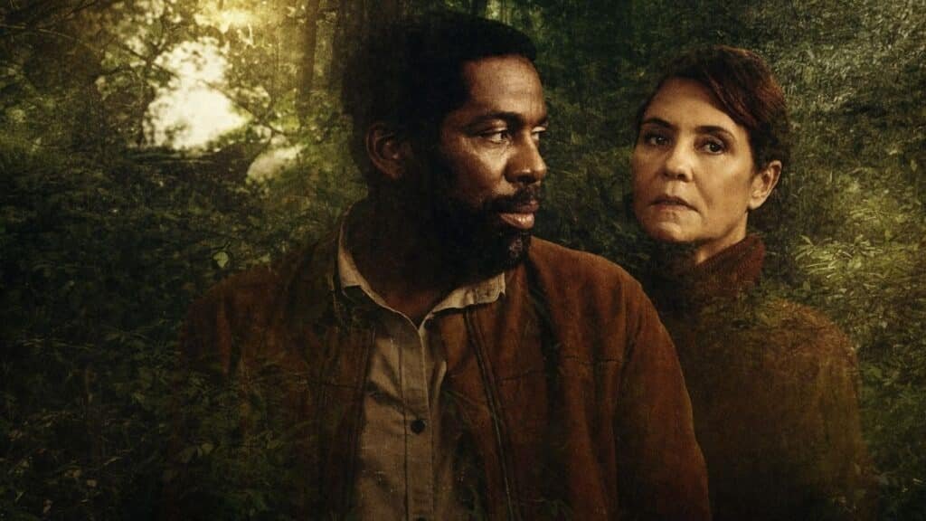 Lázaro Ramos e Adriana Esteves em cena da série Os Outros temporada 3 no Globoplay