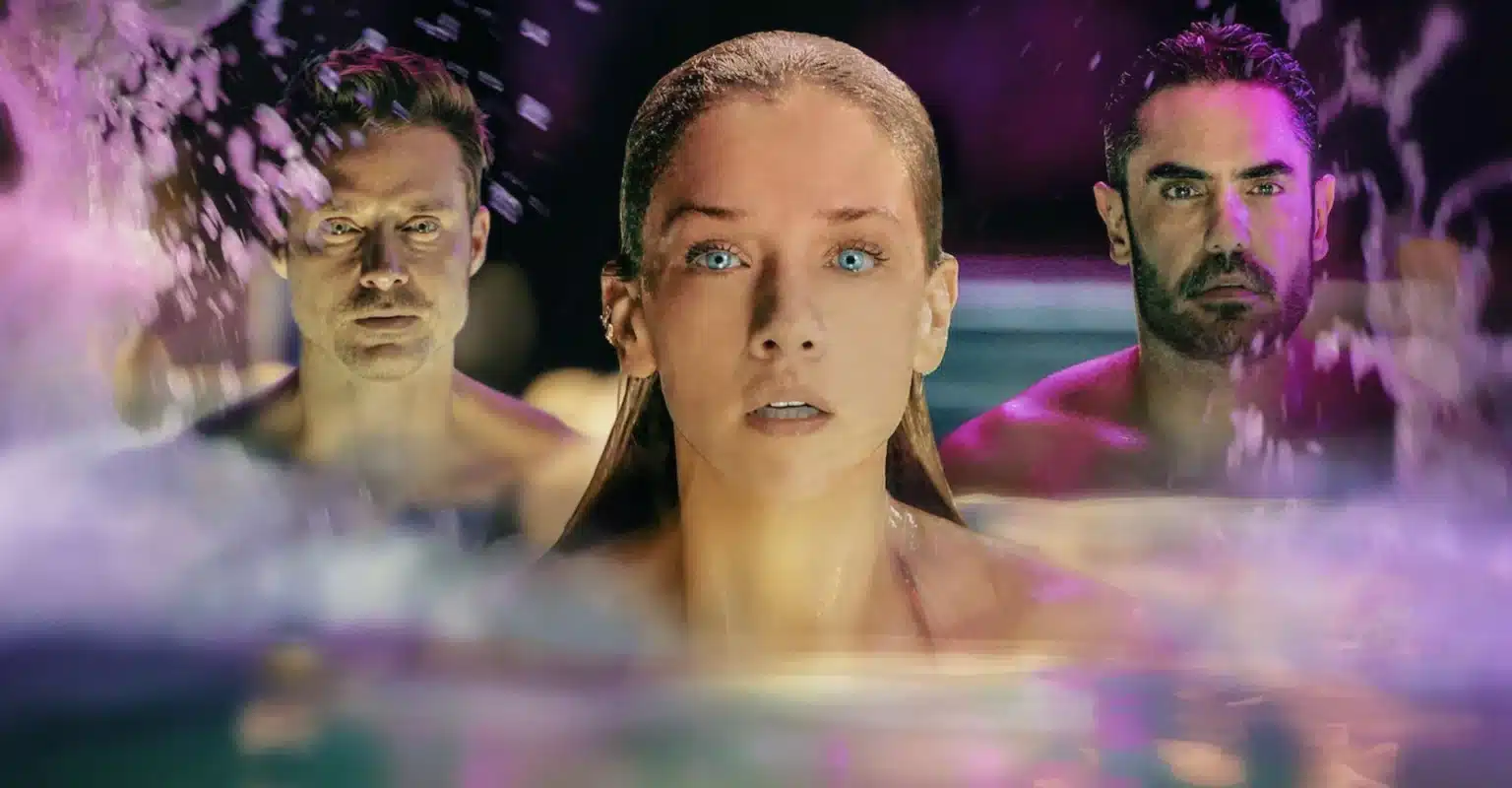 Cena da 3 temporada de Perfil Falso na Netflix destacando tensão entre personagens