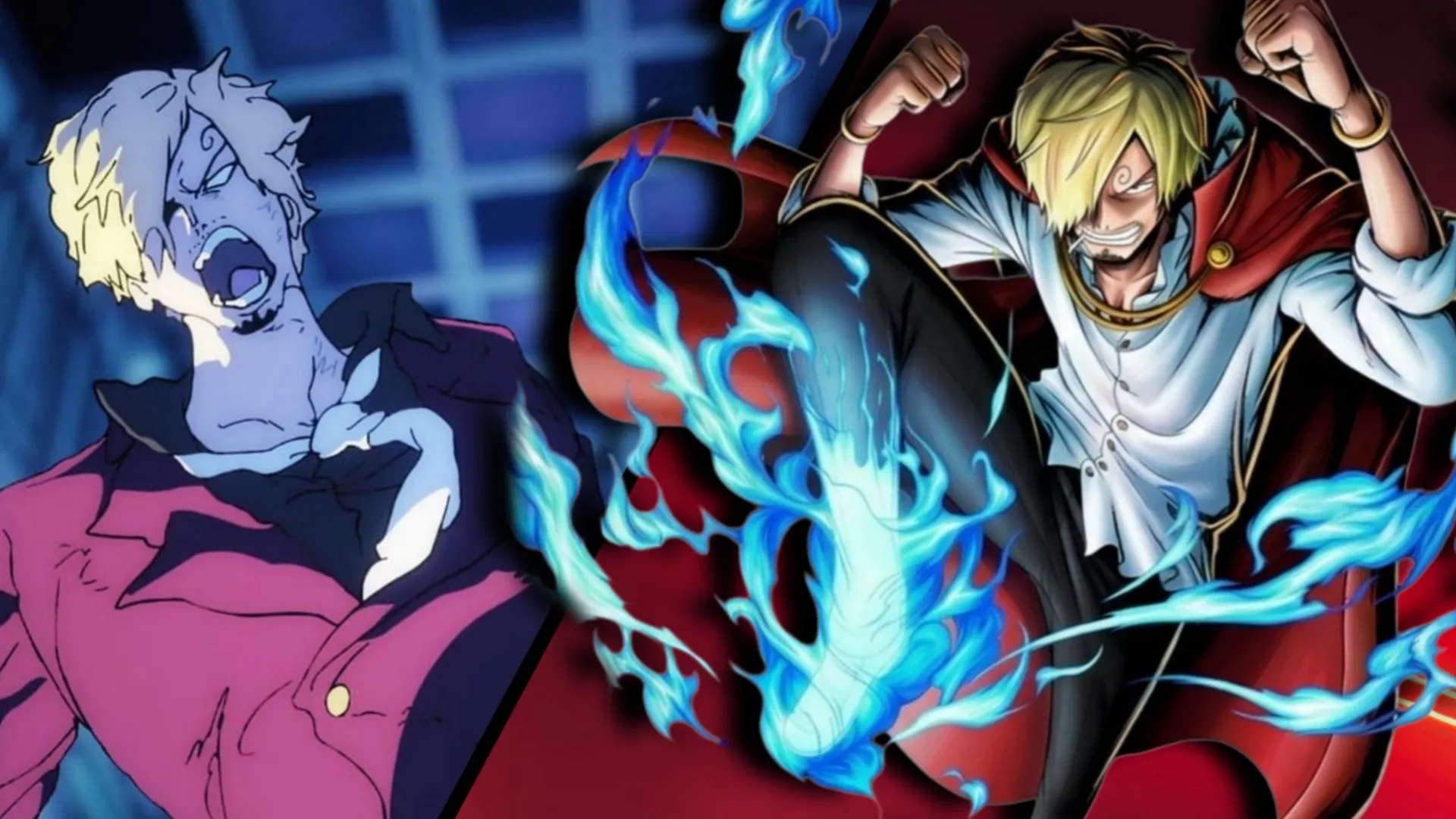 Sanji enfrentando Cavaleiro Santo Killingham em One Piece 1177