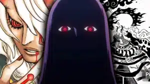 Rosto de Imu revelado em One Piece capítulo 1179 no arco de Elbaf
