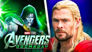 Imagem destacada - Estreia | Novo trailer de Vingadores: Doutor Destino apresenta o sexto personagem do MCU capaz de parar arma de Thor