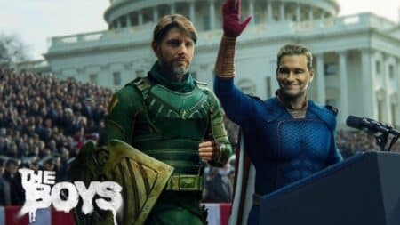 Episódio 5 da 5ª temporada de The Boys com Homelander em destaque