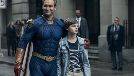 Homelander e Ryan em cena da 5 temporada de The Boys destacando relação patern
