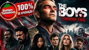 The Boys temporada 5 com 100 por cento no Rotten Tomatoes e destaque para Homelander na temporada final