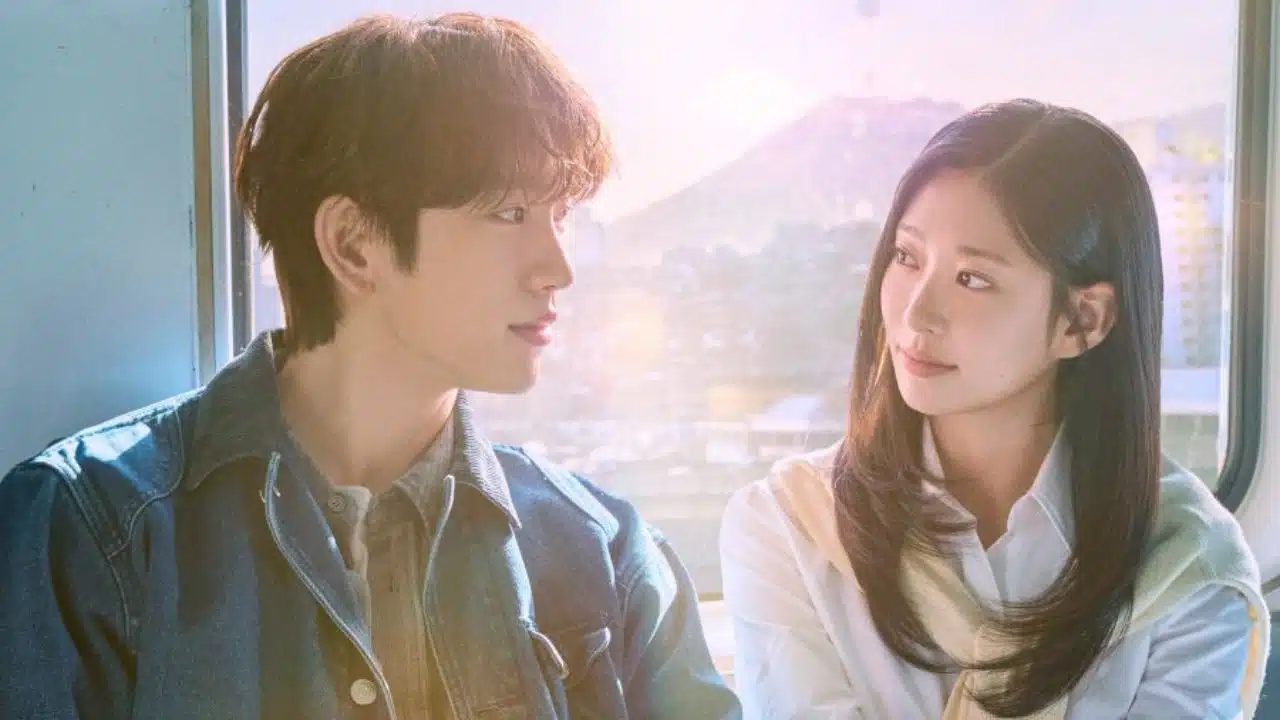 protagonistas de um amor que ilumina juntos no final da série