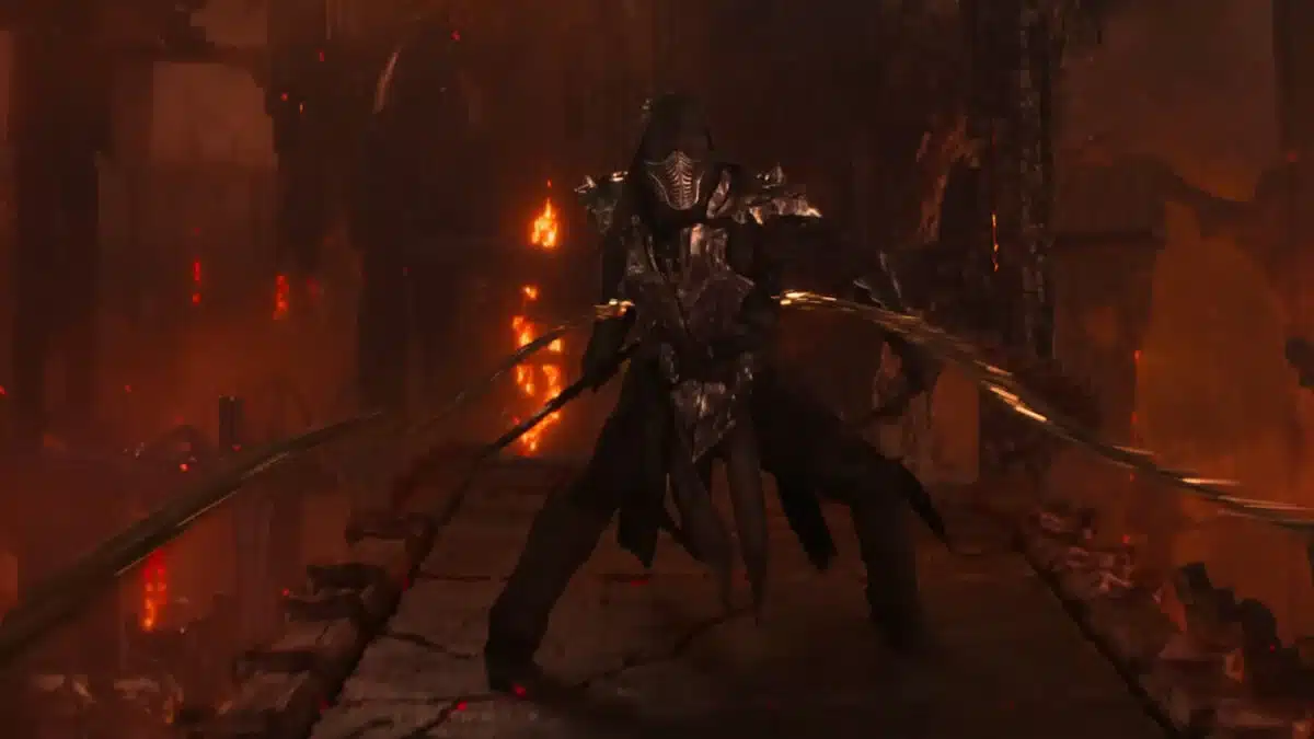 Noob Saibot em Mortal Kombat II