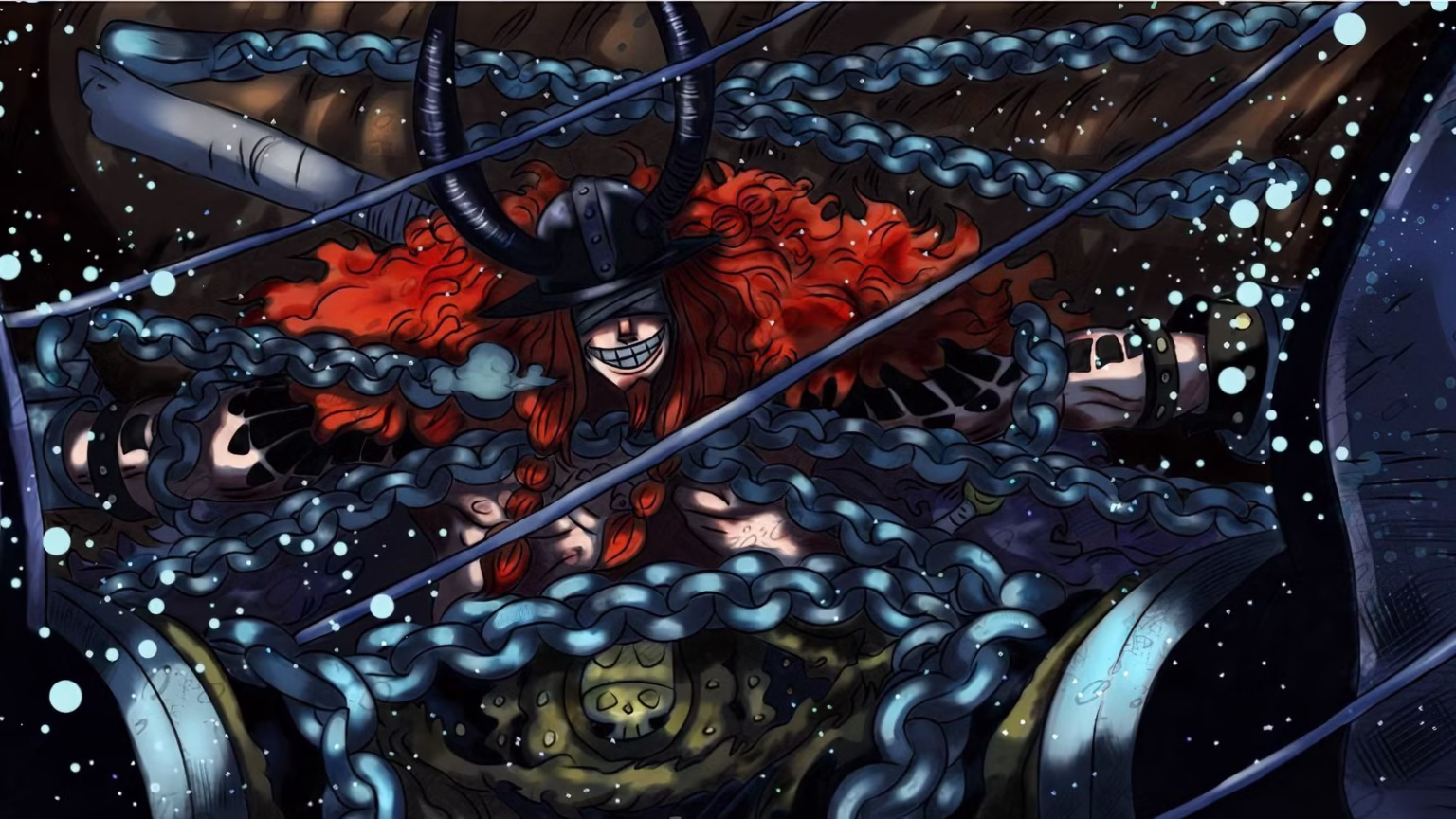 One Piece Capítulo 1182: (Spoilers Confirmados) Imu Mostra Domínio Absoluto, Loki Cai e Luffy Gear 5 Gigante Entra na Guerra One Piece capítulo 1182 Imu vs Loki batalha épica no arco de Elbaf