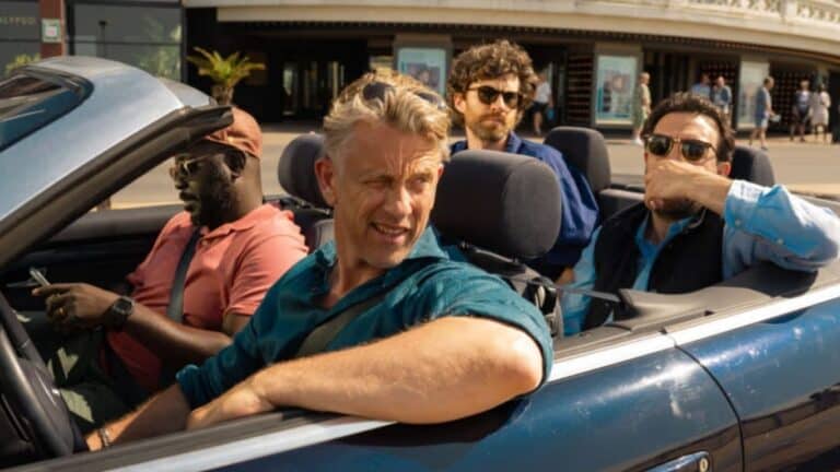 Mike, Ivo, Daan e Greg na segunda temporada de Quarentões em Crise da Netflix