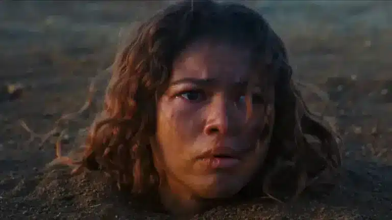 Rue enterrada viva no episódio 5 da terceira temporada de Euphoria