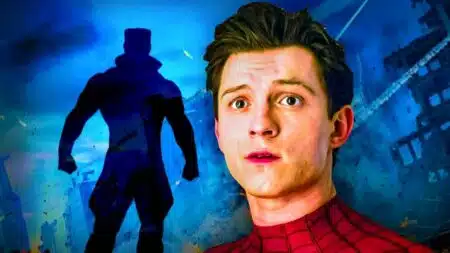 Homem-Aranha em cena de ação com vilão revelado em Um Novo Dia
