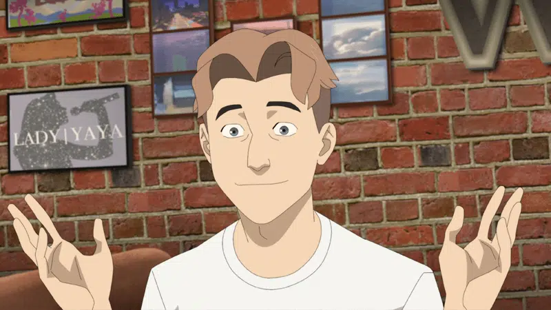 William em cena da 4ª temporada de Invencível, série animada que marca saída de Andrew Rannells