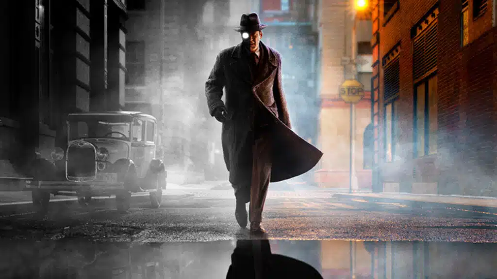 Nicolas Cage em Spider-Noir: qual versão assistir, preto e branco ou cores Nicolas Cage em Spider-Noir: comparação entre versão em preto e branco e colorida