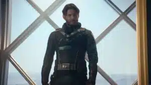 Jensen Ackles como Soldier Boy em The Boys, cena de ação da temporada final
