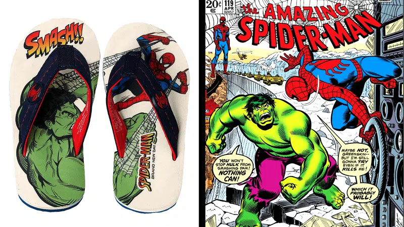 Homem-Aranha e Hulk em batalha na arte promocional de Um Novo Dia