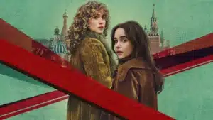 Emilia Clarke em cena da série Ponies, nova produção de espionagem