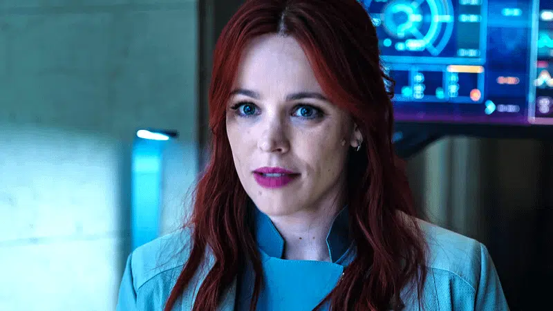Christine 616 em cena do filme Homem-Aranha: Um Novo Dia, personagem relacionada ao mistério de Mysterio