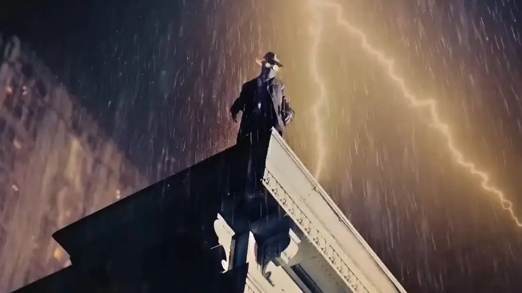 Spider-Noir cortou seu vilão mais letal, mas nem tudo está perdido para a temporada 2 Spider-Noir personagem principal da série com fundo escuro