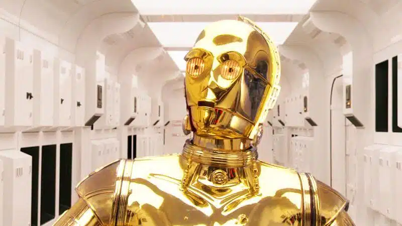 C-3PO em cena de O Mandaloriano com Grogu, quebra de recorde de 49 anos de Anthony Daniels